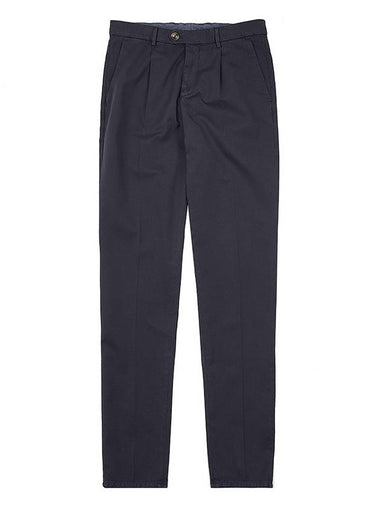 Men s Cotton Gabardine Pleated Leisure Pants M252DE1450 C6313 - BRUNELLO CUCINELLI - BALAAN 1