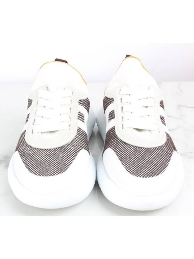 Crew Knit Sneakers Blanc 36 5 235 - HERMES - BALAAN 3