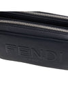 Roma Leather Belt Bag Black - FENDI - BALAAN 7