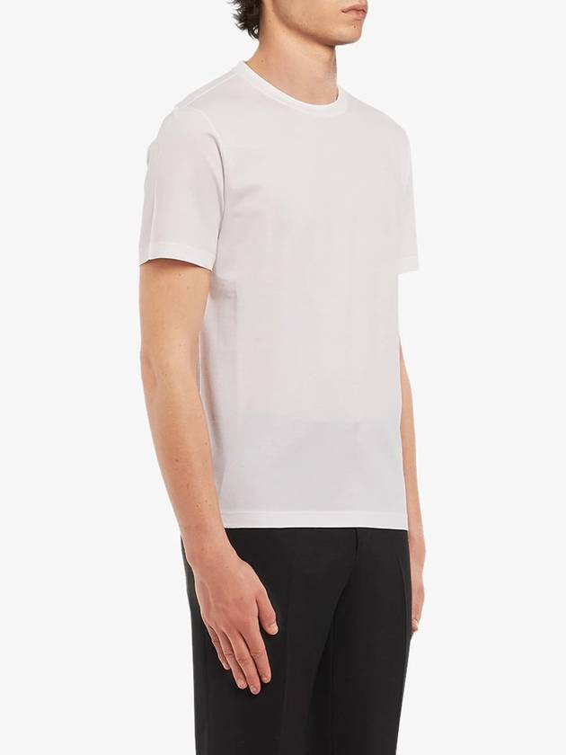 PRADA classic fitted t-shirt white - PRADA - BALAAN 3