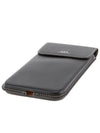 PXAWV M63507 LZZ BLACK cell phone case - A.P.C. - BALAAN.