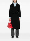 Esturian Virgin Wool Single Coat Black - S MAX MARA - BALAAN 5