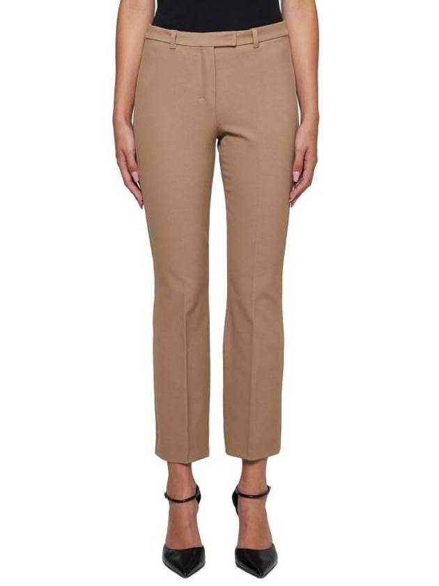 Umanita Cotton Crop Pants Beige - MAX MARA - BALAAN 3