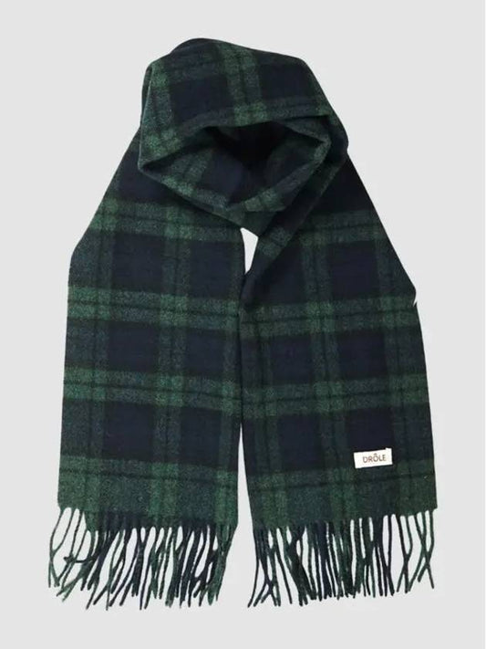 Drold Monsieur Tartan Check Muffler CSF105WS001 DGN - DROLE DE MONSIEUR - BALAAN 2