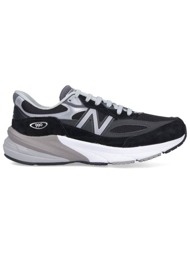 990v6 Low Top Sneakers Grey Black - NEW BALANCE - BALAAN 2