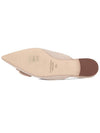 Women's Maysail Suede Flat Mule Nude - MANOLO BLAHNIK - BALAAN 6