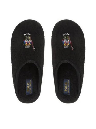 Kayleigh Scuff Bear Mule Black - POLO RALPH LAUREN - BALAAN 2