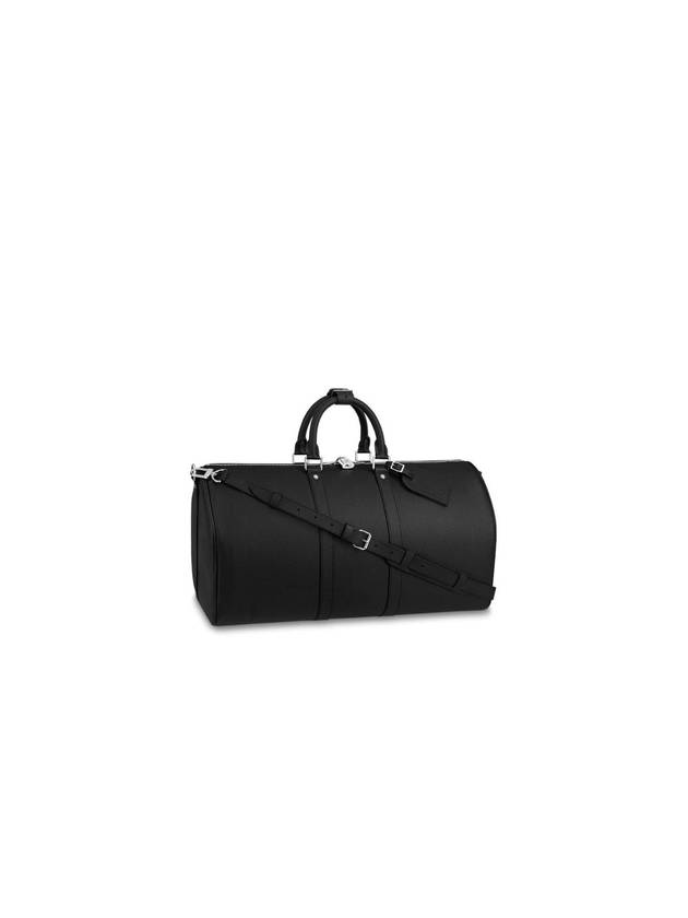 Louis Vuitton Keepall Bandouliere 50 Duffel Bag Black - LOUIS VUITTON - BALAAN 1