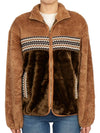 Women's Marlene Sherpa Fleece Jacket Brown - UGG - BALAAN 3