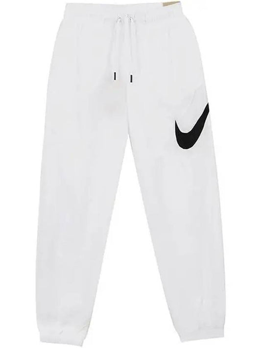 Sportswear Essential Mid-Rise Track Pants White - NIKE - BALAAN 2