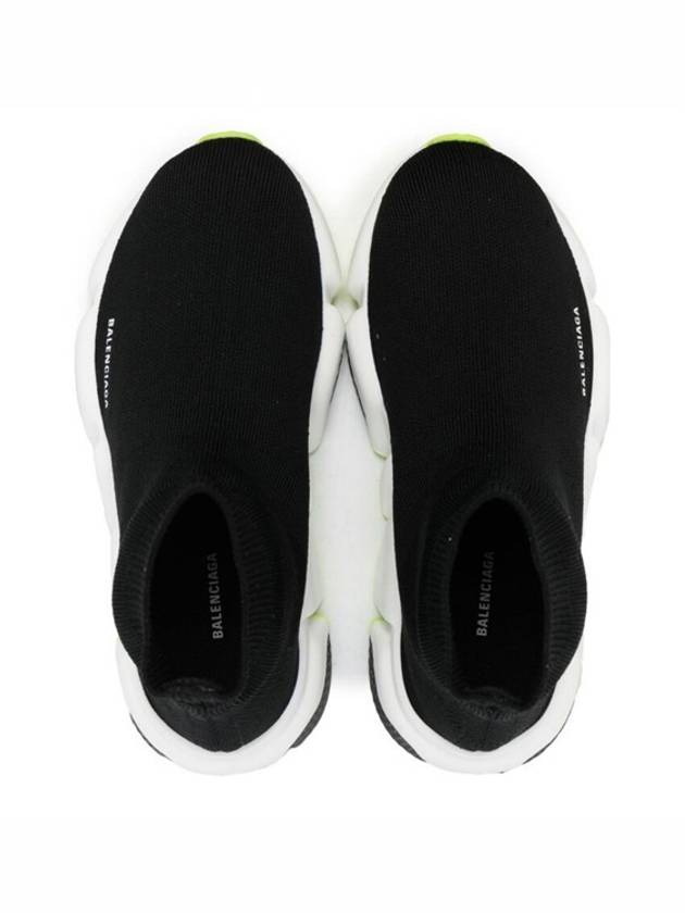 Kids Logo Speedrunner Sneakers Black - BALENCIAGA - BALAAN 4