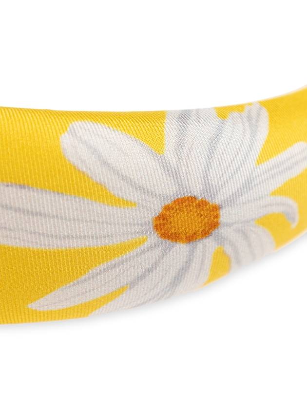 Moschino Headband With Scarf, Women's, Yellow - MOSCHINO - BALAAN 5