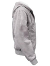 Men s Casual Gray Hooded Zip Up Jumper AJP118 - IKALOOOK - BALAAN 2