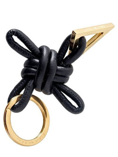 Triangle Nappa Key Holder Black - BOTTEGA VENETA - BALAAN 2