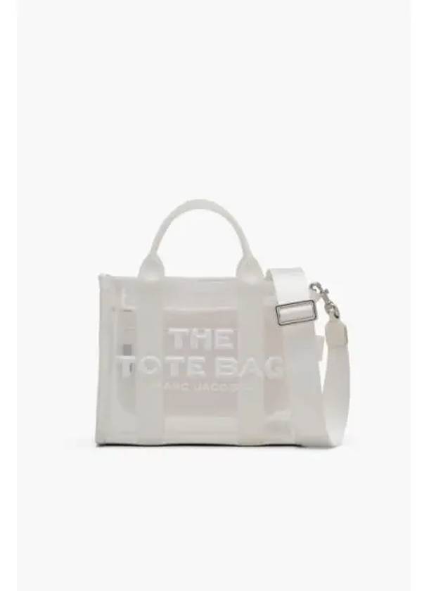 Mesh The Small Tote White MBBAM24004WHX - MARC JACOBS - BALAAN 1