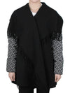 Patch logo CAPE wool cape - MONCLER - BALAAN 2