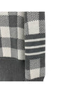 Gingham check knit MKA392A 055 - THOM BROWNE - BALAAN 4