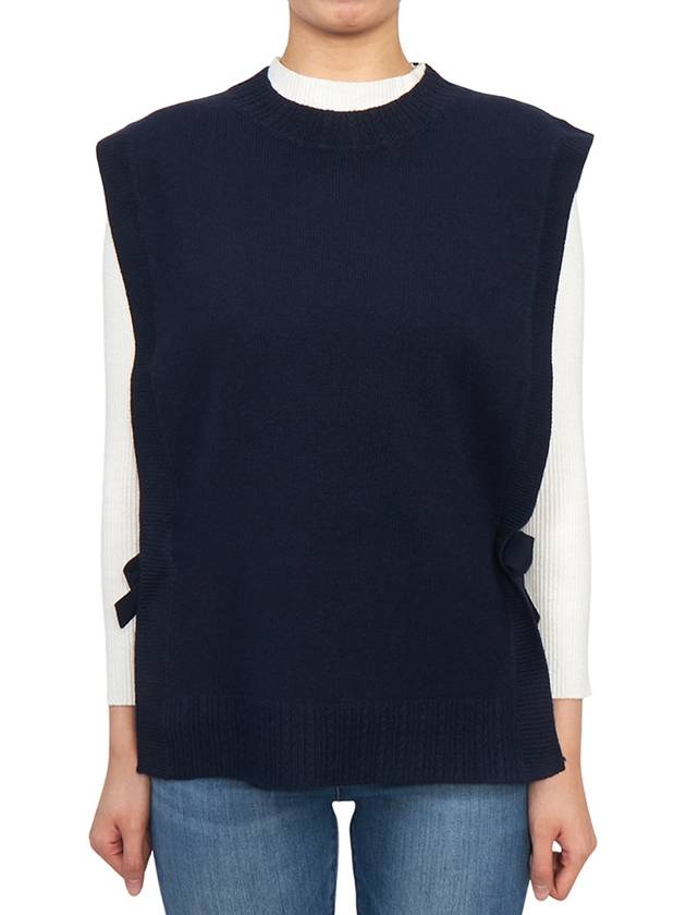 Margot Knitted Vest Dark Navy - A.P.C. - BALAAN 2