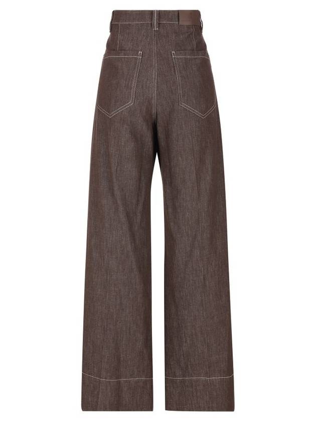 Brunello Cucinelli Trousers Brown - BRUNELLO CUCINELLI - BALAAN 2