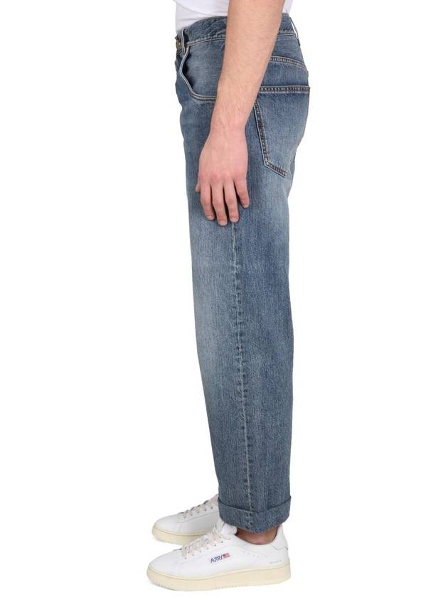 Denim Straight Pants 1W790 92390200 BLUE - ETRO - BALAAN 4