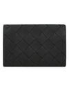 Intrecciato Card Wallet Black - BOTTEGA VENETA - BALAAN 2