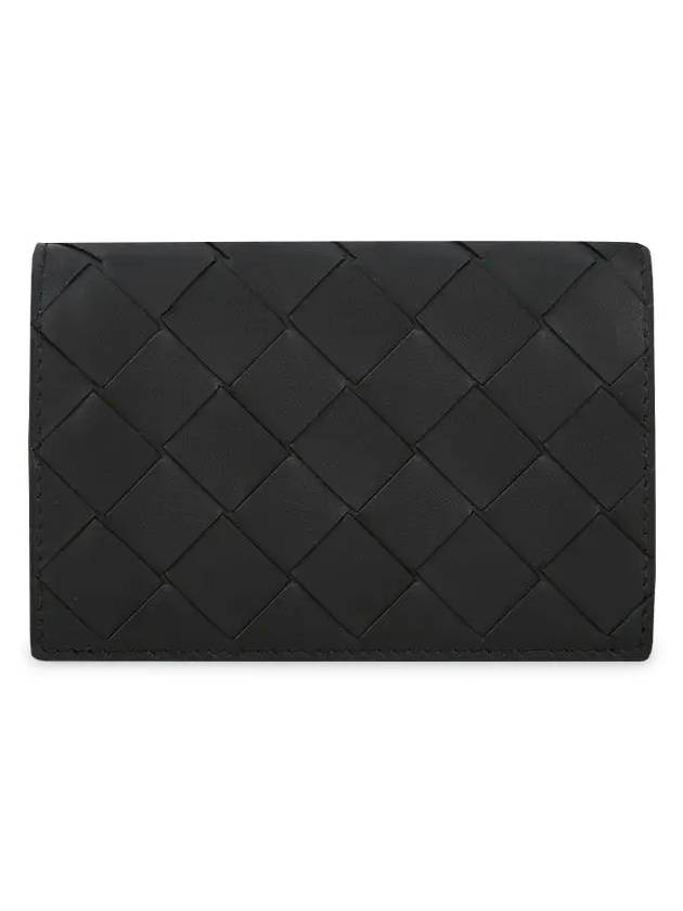 Intrecciato Card Wallet Black - BOTTEGA VENETA - BALAAN 2