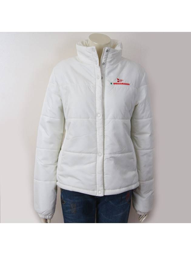 Luna Rossa Padded Jacket White - PRADA - BALAAN 2