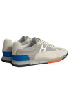 Men's Trail Sneakers Calfskin Multicolor Blue Orange - HERMES - BALAAN 9