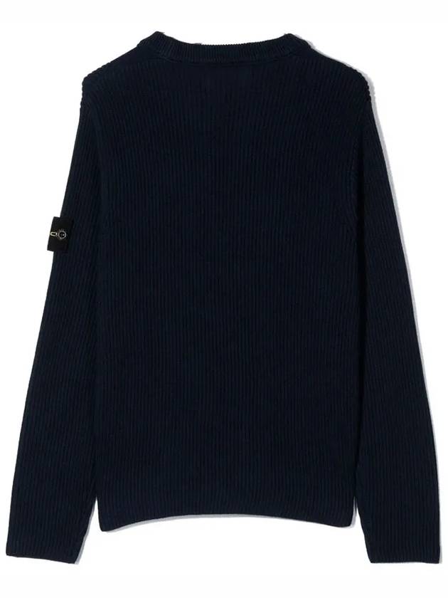 Kids Women s Wappen Ribbed Knit 7616505A3 V0020 - STONE ISLAND - BALAAN 3