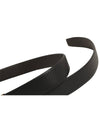 Logo Flag Leather Belt Black - SALVATORE FERRAGAMO - BALAAN 5