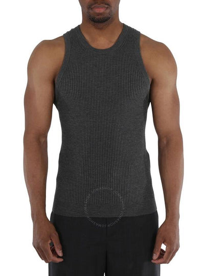 Merino Wool Tank Top Sleeveless - BURBERRY - BALAAN 2