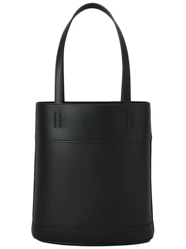 North South Charming Small Tote Bag Black - SALVATORE FERRAGAMO - BALAAN 4