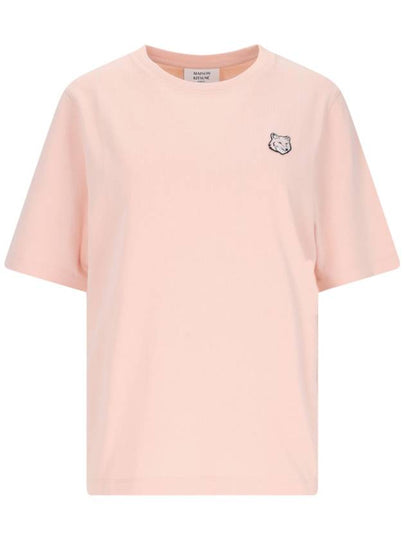 Bold Fox Head Patch Comfort Short Sleeve T-Shirt Pasture Rose - MAISON KITSUNE - BALAAN 2