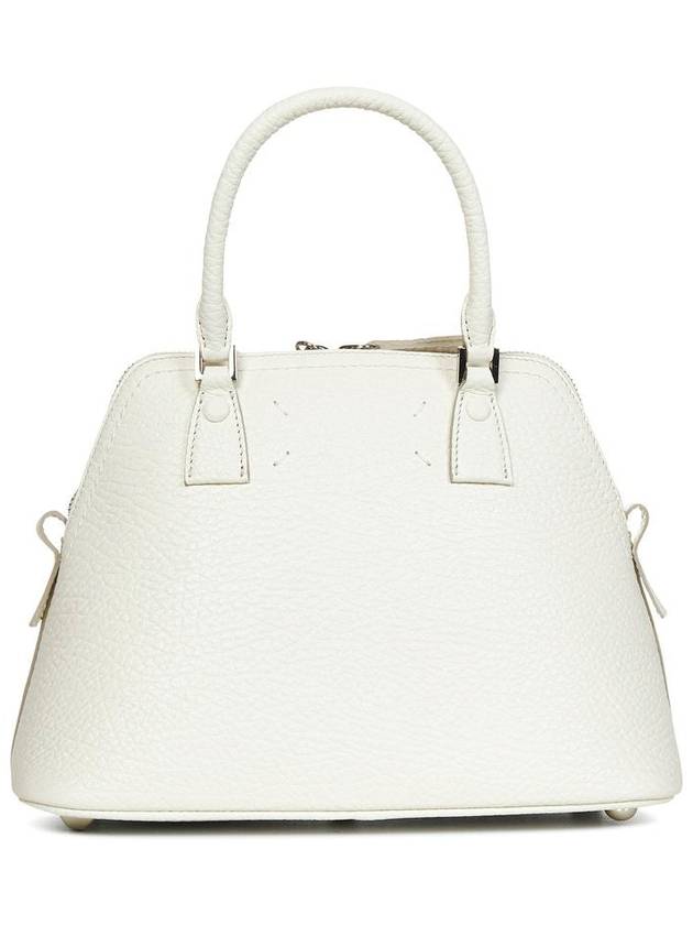 5AC Logo Patch Mini Tote Bag Ivory - MAISON MARGIELA - BALAAN 3