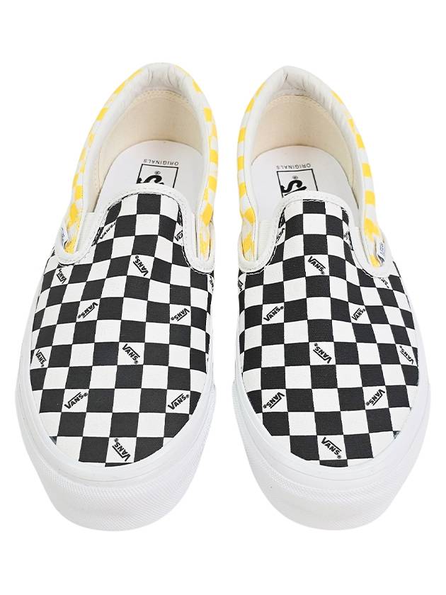 Men s Checkerboard Slip Ons VN0A32QNY231 - VANS - BALAAN 3