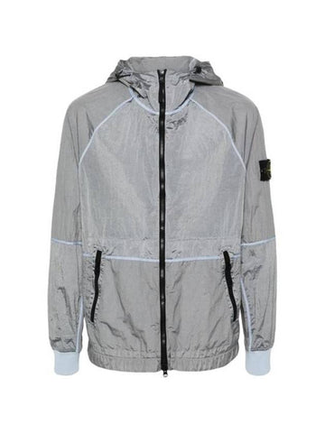 Nylon Metal Watro TC Hooded Jacket Grey - STONE ISLAND - BALAAN 1