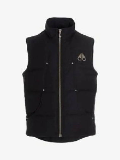 Logo Montreal Padded Vest Navy - MOOSE KNUCKLES - BALAAN 2