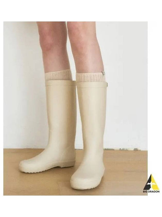 BSM RAIN BOOTS LONG SAND BEIGE - BENSIMON - BALAAN 1