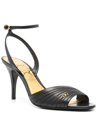 Valentino Garavani Sandals Black - VALENTINO - BALAAN 2