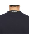 Diagonal Raised Fleece Sweatshirt Navy - CP COMPANY - BALAAN 8