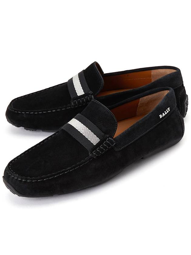 Men's Pierced 101 Loafers Black - BALLY - BALAAN 2