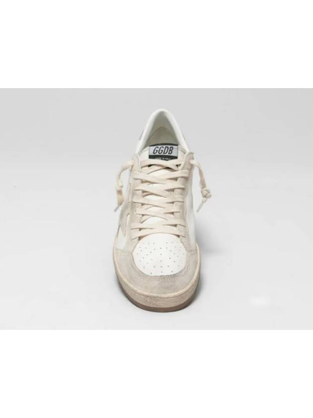 Ball Star Low Top Sneakers Grey White - GOLDEN GOOSE - BALAAN 3