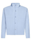 Pleated Jacket Blue - ISSEY MIYAKE - BALAAN 2