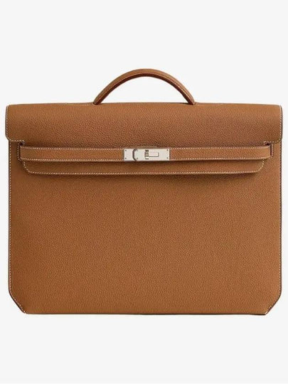 Kelly Depeche 36 Brief Case Brown - HERMES - BALAAN 2