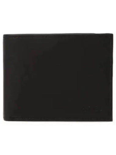 Leather Half Wallet Black - HUGO BOSS - BALAAN 1