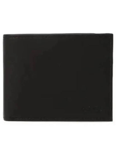 Leather Half Wallet Black - HUGO BOSS - BALAAN 2