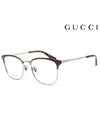 Eyewear Logo Metal Glasses - GUCCI - BALAAN.