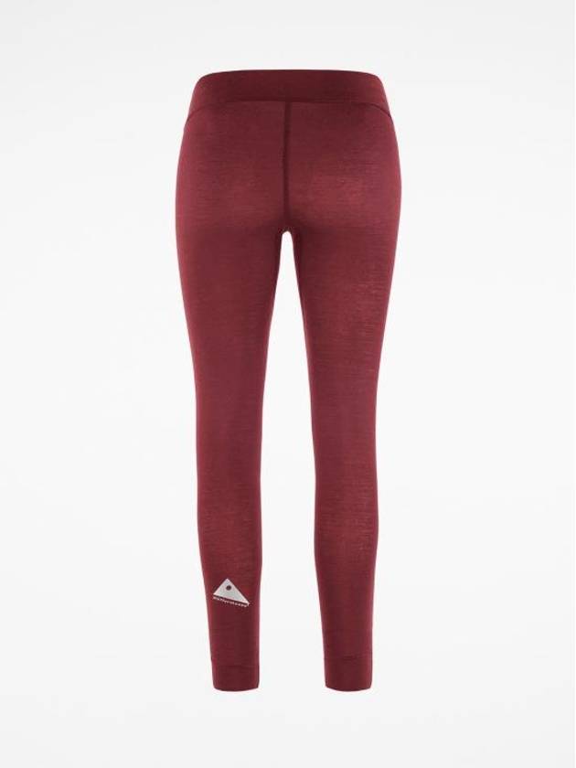 Fafne Long Johns Baselayer Leggings Dark Russet - KLATTERMUSEN - BALAAN 3