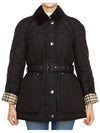 Diamond Quilted Nylon Jacket Black - BURBERRY - BALAAN 2