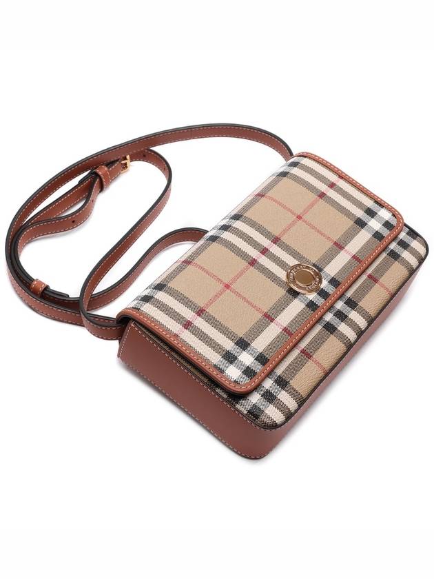 Hampshire Check Cross Bag Archive Beige - BURBERRY - BALAAN 6